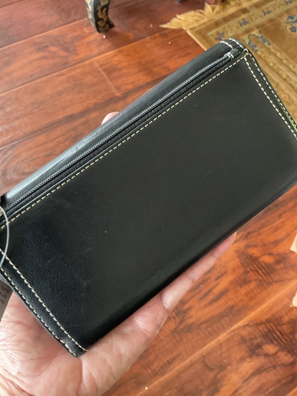 Coach Black Vintage Wallet with Lavender interior - Picture 3 of 7